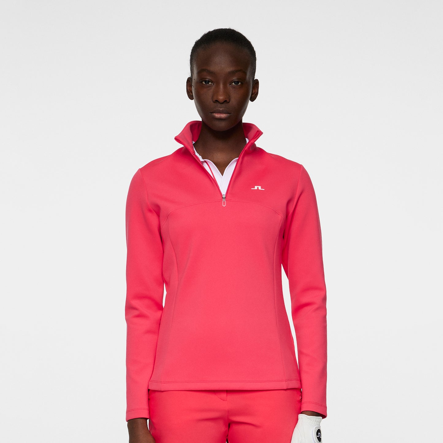 J.Lindeberg Ladies Quarter Zip Mid-Layer