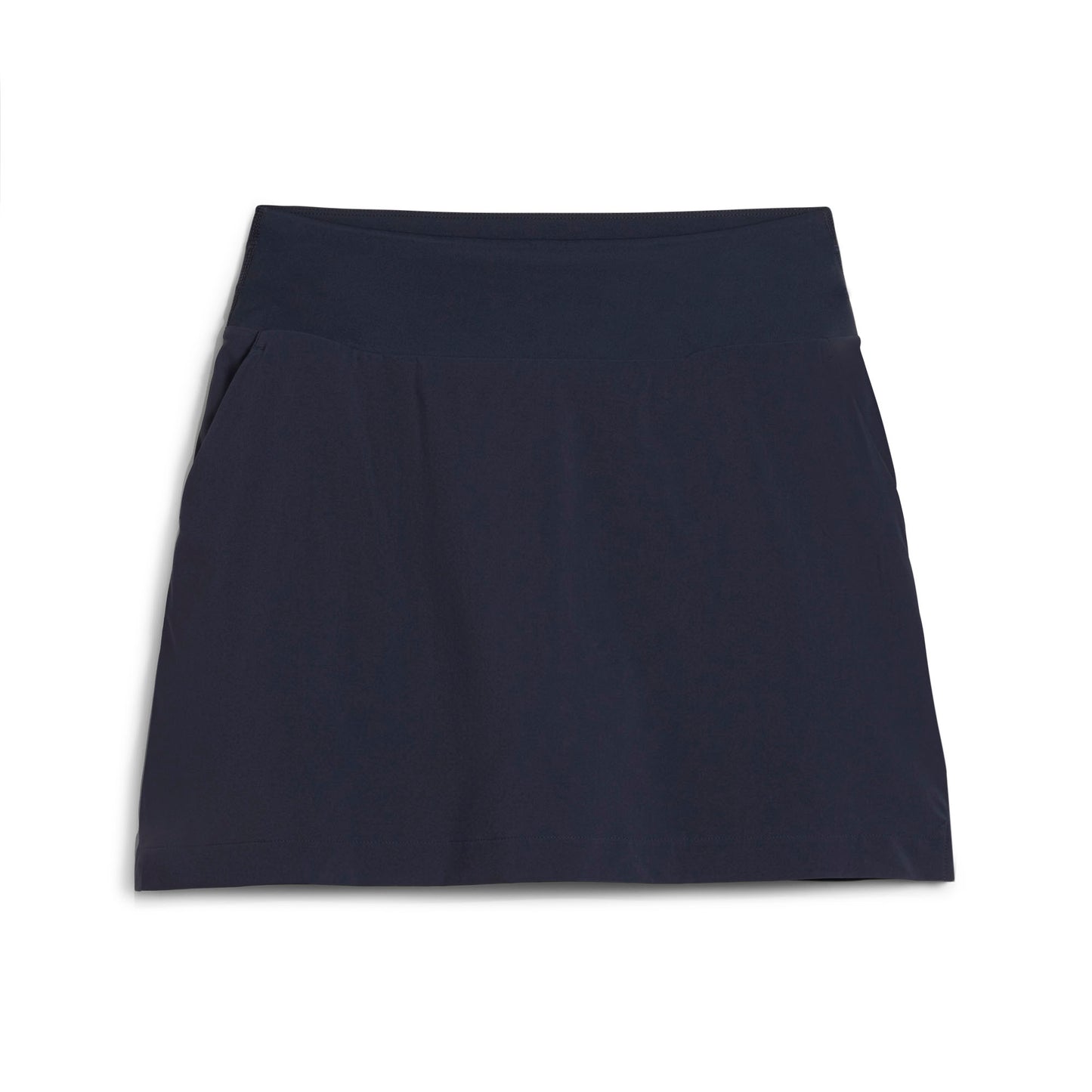 Puma Golf Ladies Skort in Deep Navy with High-Rise Waistband and UPF 40