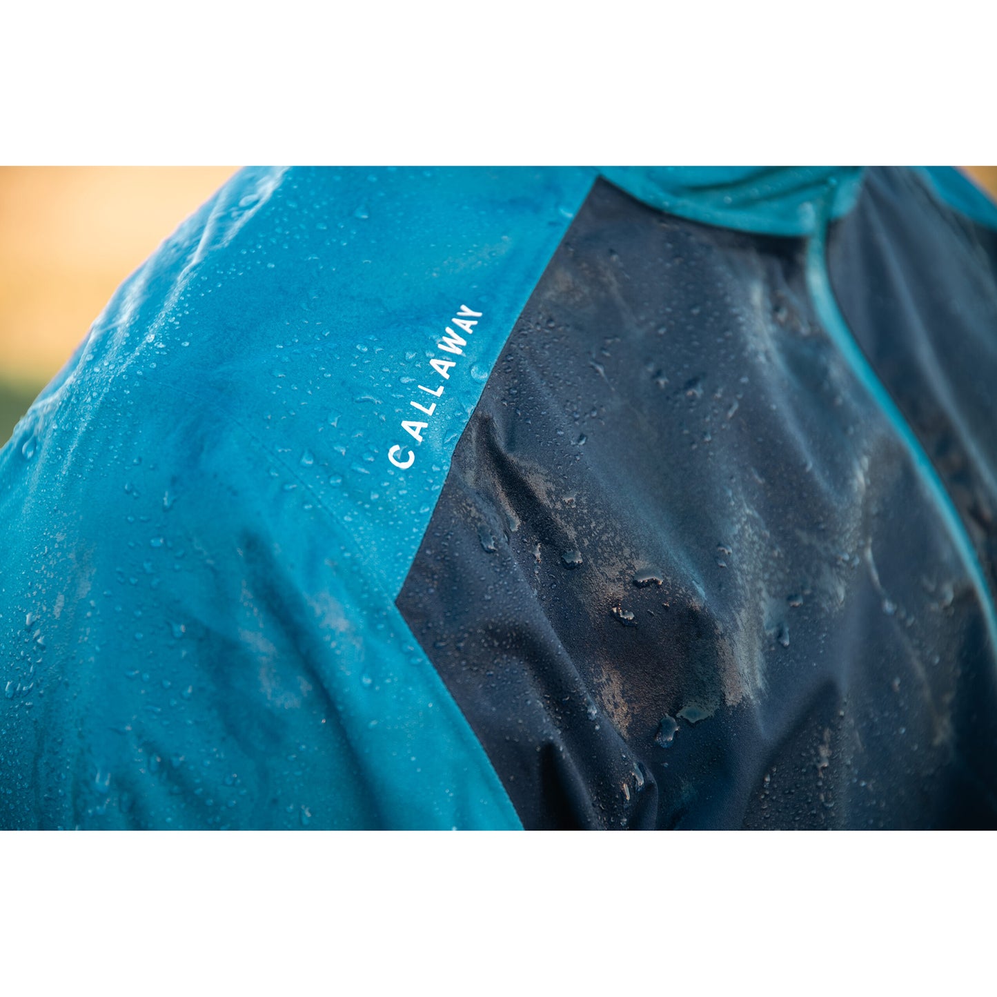 Callaway Mens Waterproof Jacket with Contrast Panels and 1 Year Guarantee