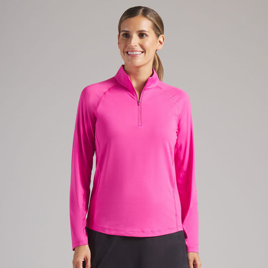 Puma Golf Long Sleeve Lightweight Top With Silky Soft-Stretch Fabric for a Feminine Fit