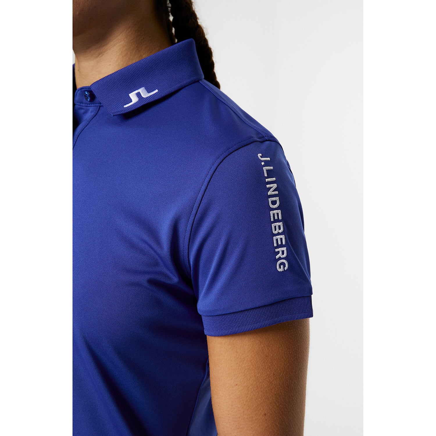 J Lindeberg Ladies Short Sleeve Tour Tech Polo 