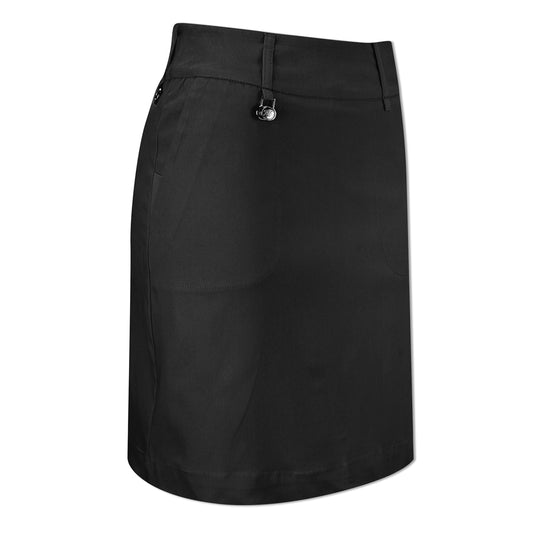 Daily Sports Ladies Pull-On Skort with Super-Stretch Finish in Black