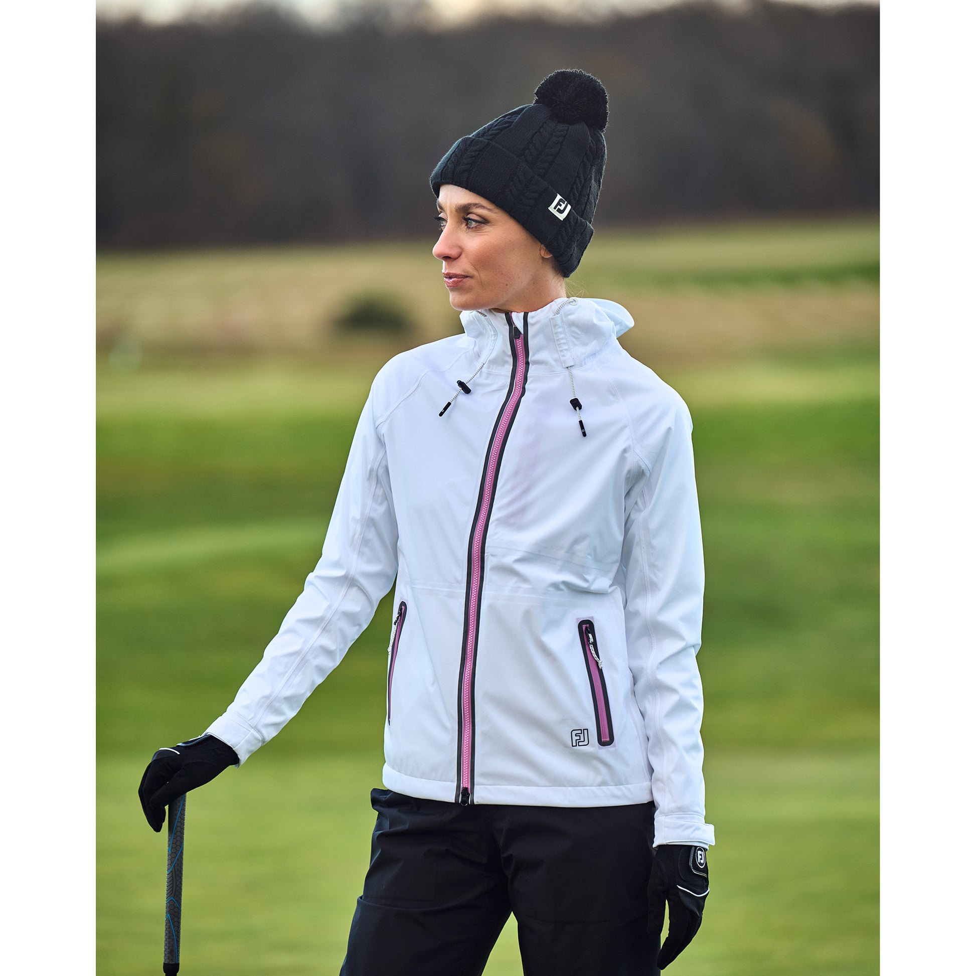 FootJoy Ladies Waterproof Jacket with adjustable Hood