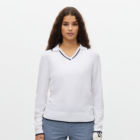 Rohnisch Ladies Cotton-Rich Sweater for Relaxed Elegance On and Off the Course