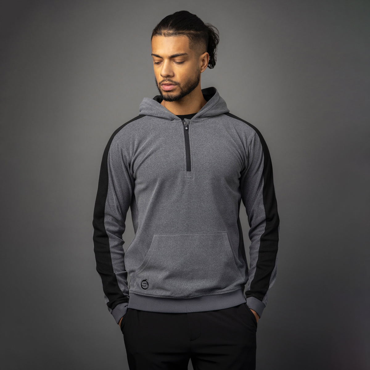 Sunderland Mens Hooded Showerproof Thermal Fleece 