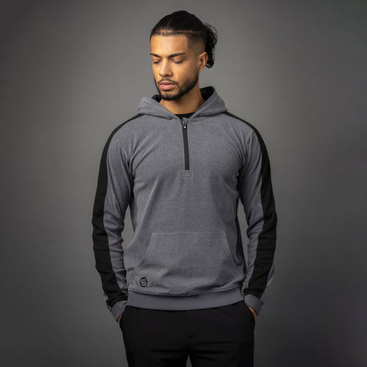 Sunderland Mens Hooded Showerproof Thermal Fleece 