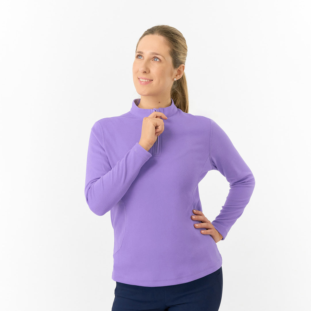 Pure Golf Ladies Super Soft 1/4 Zip Fleece