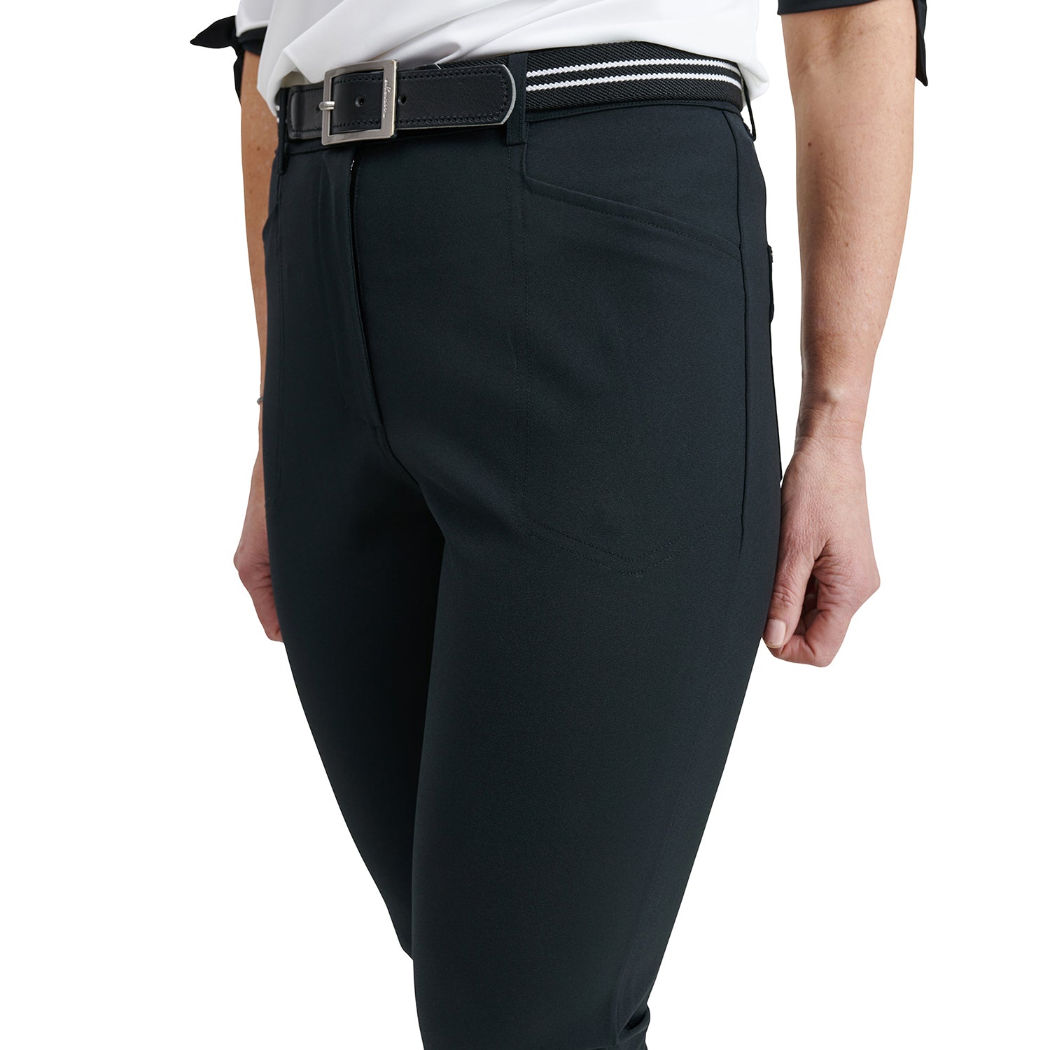 Abacus Ladies Elite Capris in Black