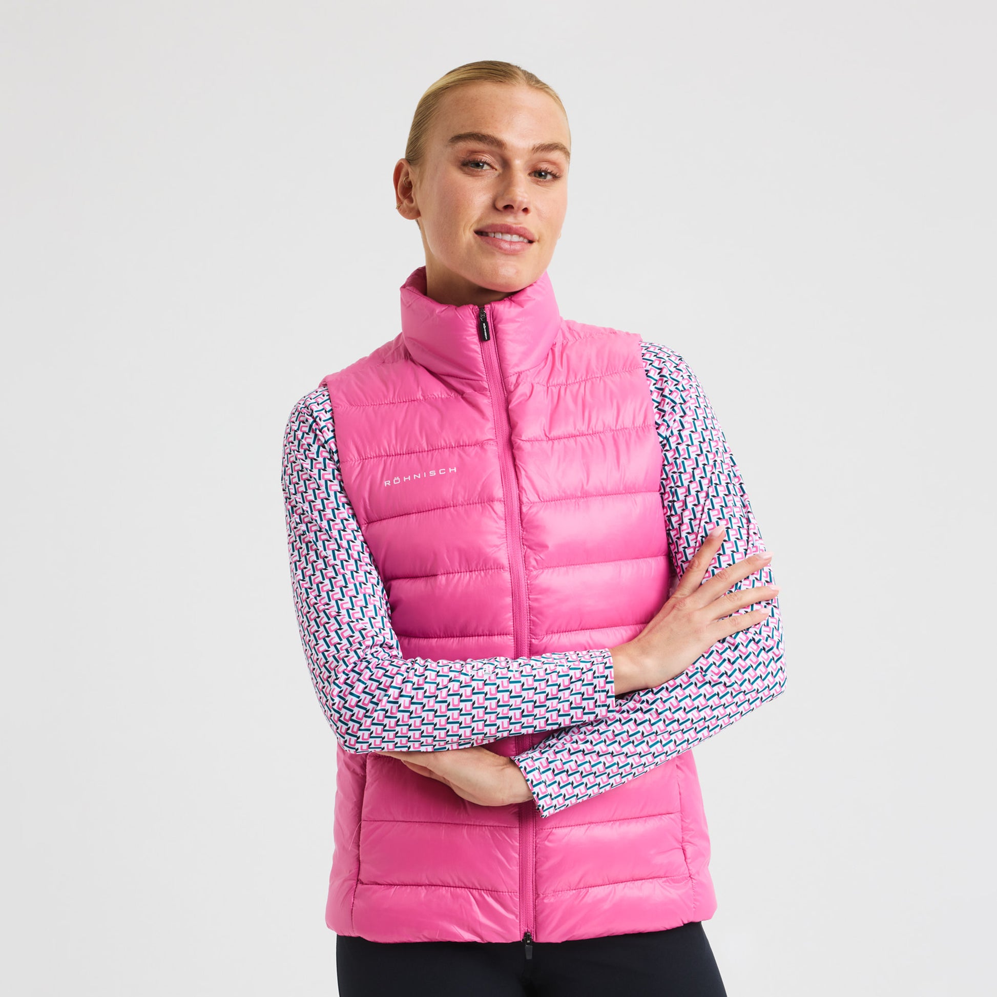 Rohnisch Ladies Lightweight Quilted Golf Gilet