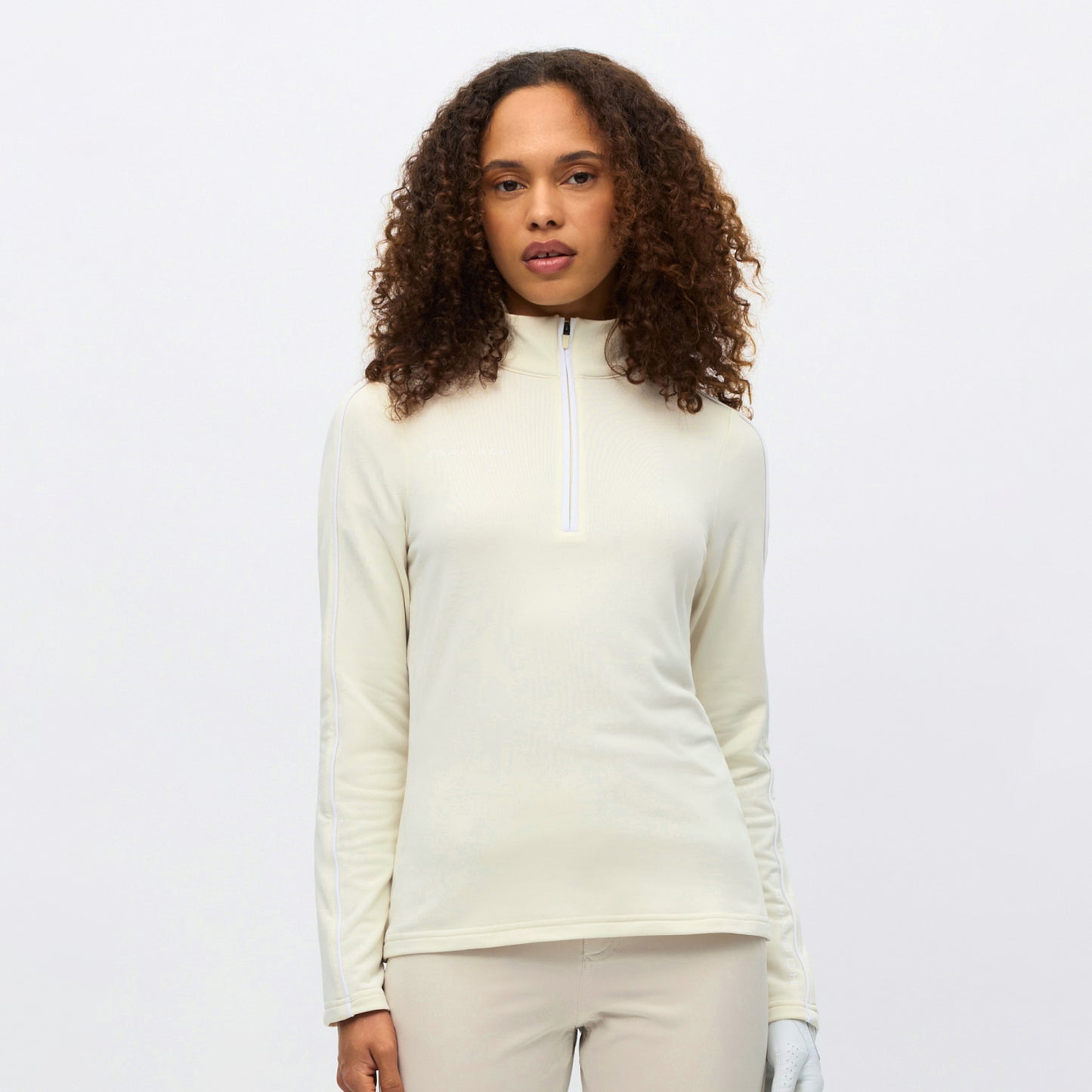 Rohnisch Ladies Thermal Brushed Back Golf Mid-layer for Cool-Weather Chic On & Off the Course