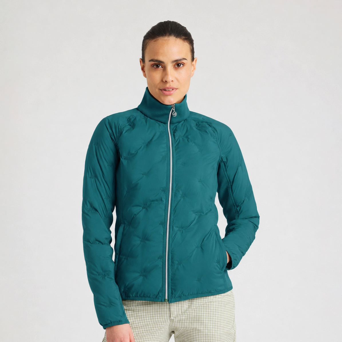 Rohnisch Ladies Hybrid Jacket - Lightweight Comfort & Stretch Flexibility for Every Swing