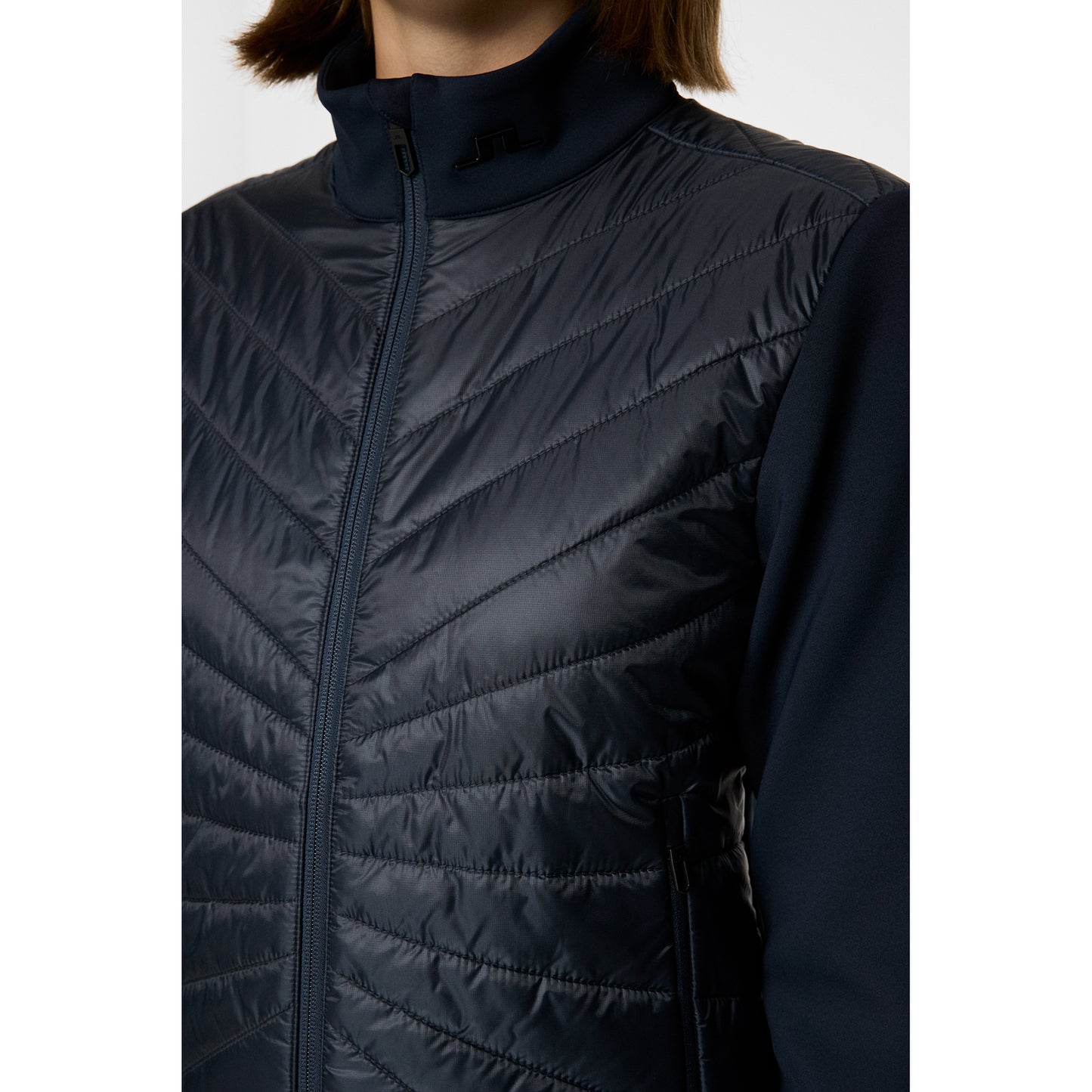 J.Lindeberg Ladies Primaloft Hybrid Jacket in Navy