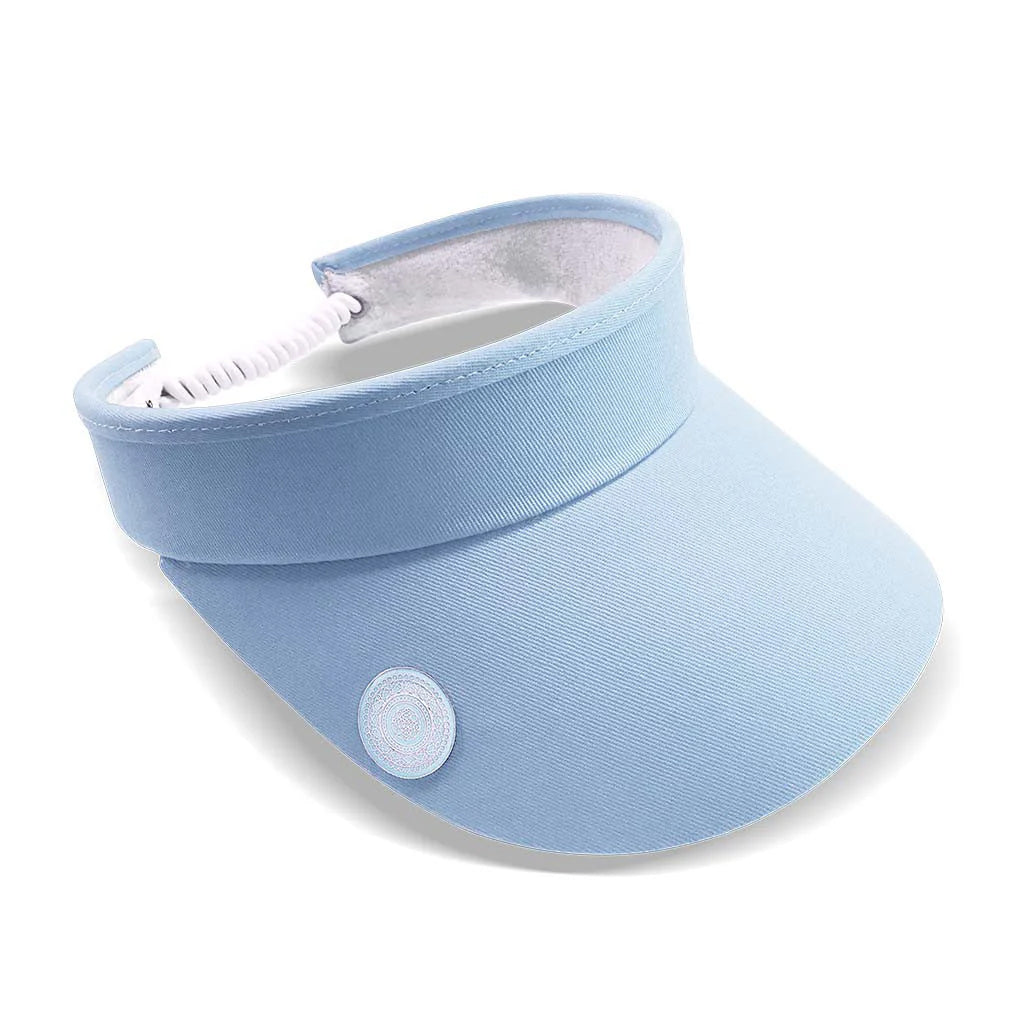Surprizeshop Ladies Telephone Wire Visor with Magnet & Ball Marker