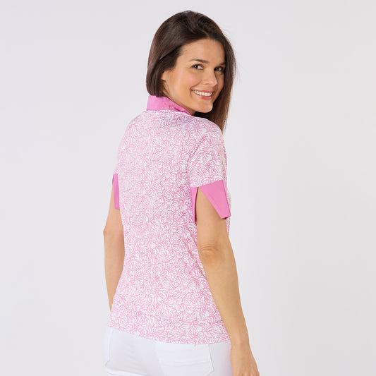 Swing Out Sister Ladies Half Sleeve with Contrast Cuffs & Oversized Collar for Added Flair