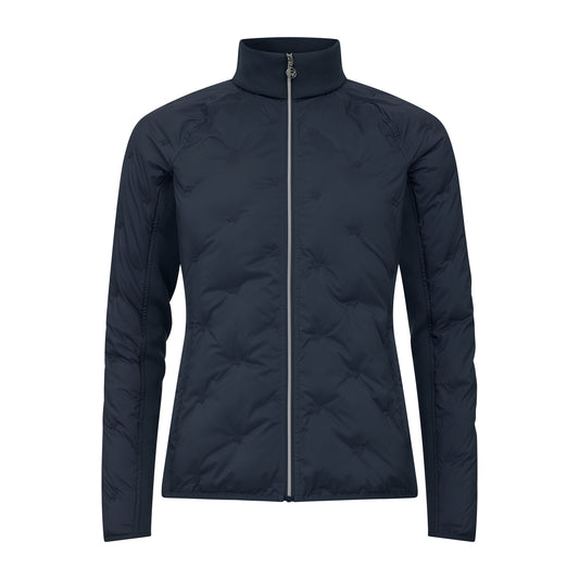 Rohnisch Ladies Navy Quilted Hybrid Jacket