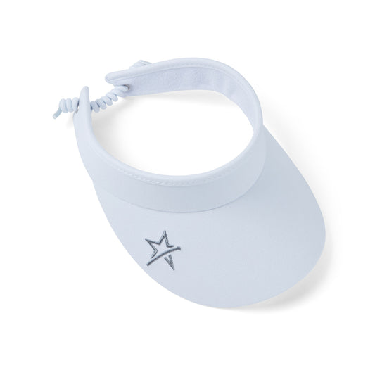 Swing Out Sister Ladies Classic Visor in White