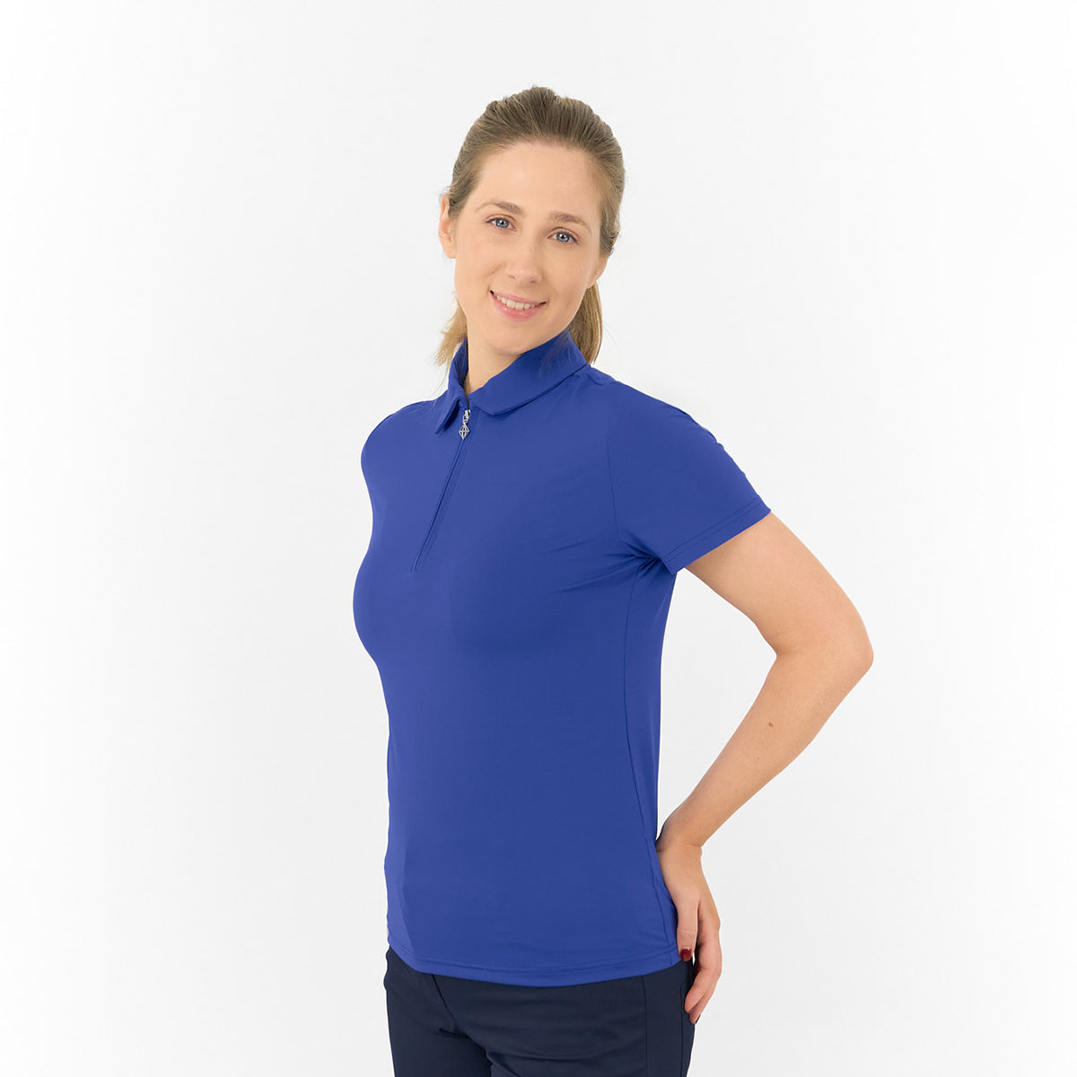 Pure Golf Ladies Silky Soft Cap Sleeve Polo