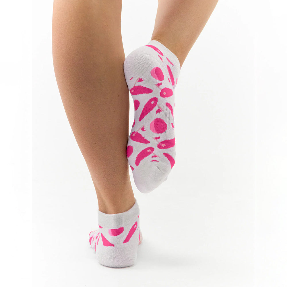 Surpizeshop Ladies 3 Pair Pack of Golf Themed Printed Golf Socks