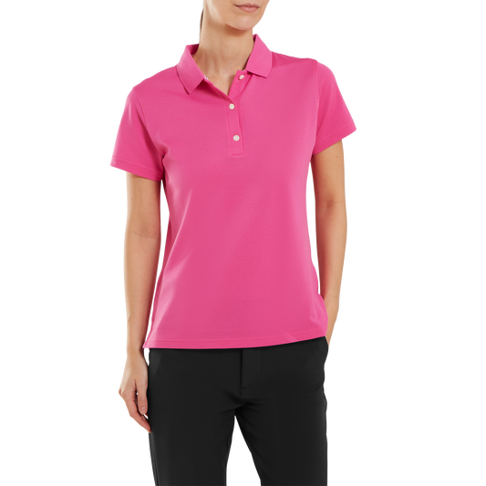 FootJoy Ladies Short Sleeve Stretch Pique Polo