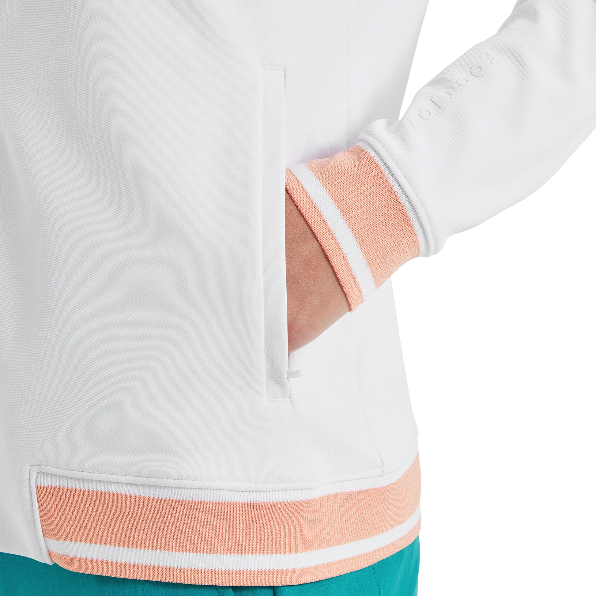FootJoy Ladies Smart Track Jacket for a Chic Athleisure look