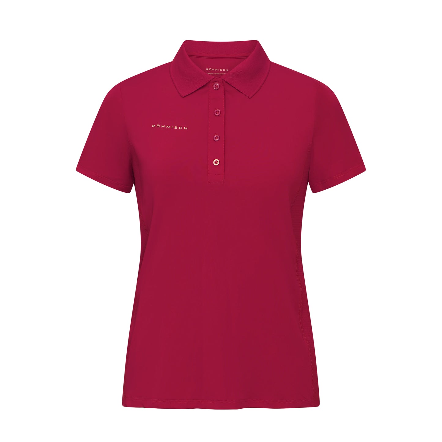 Rohnisch Women's Short Sleeve Polo - Elegant Stretch Comfort for On and Off the Course
