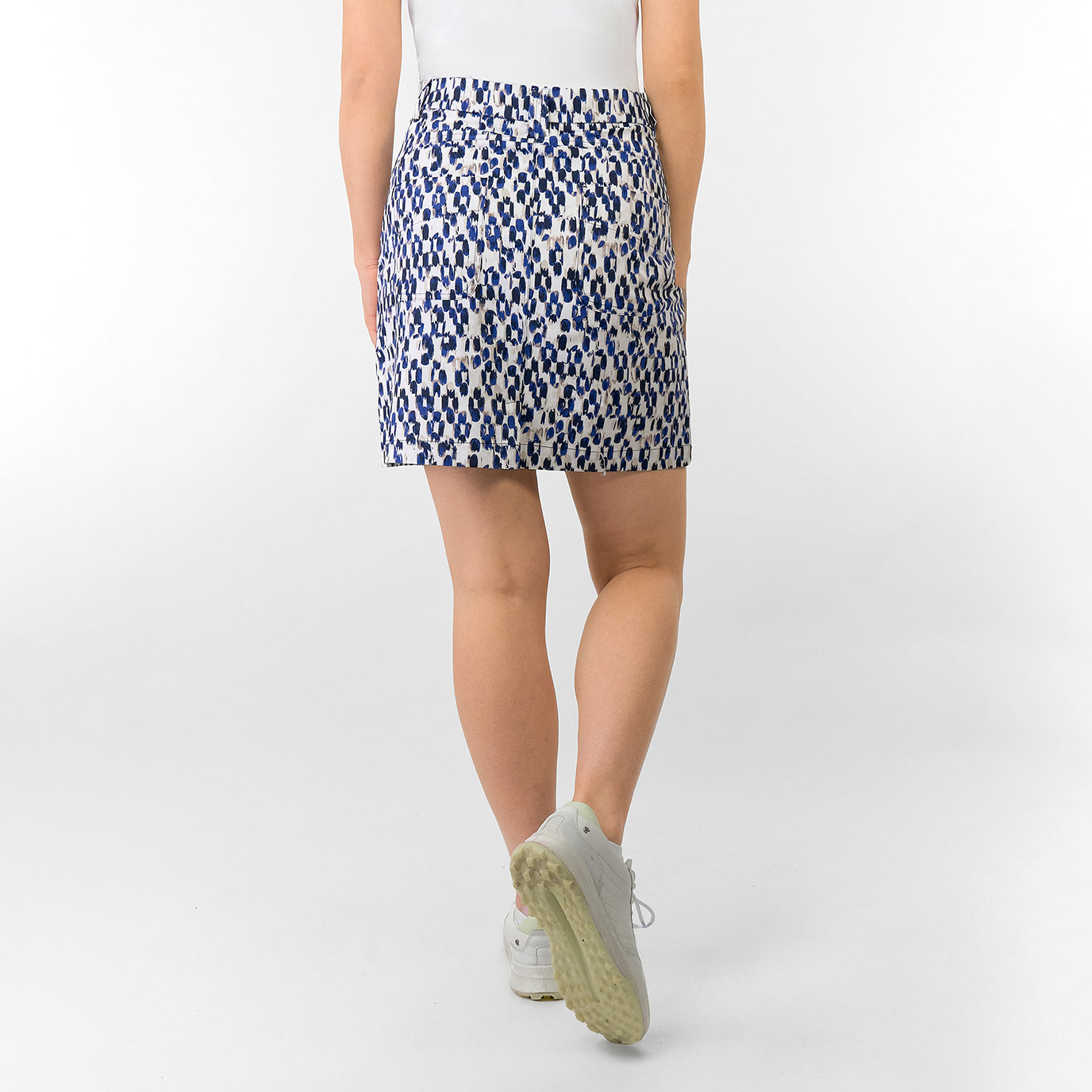 Pure Golf Ladies Skort in  Abstract Dash Print - Built for Movement & Style