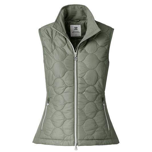 Daily Sports Ladies Moss Green Padded Golf Gilet