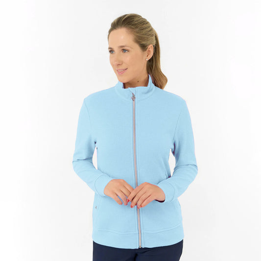 Pure Ladies Textured Jacket – Refined Texture Meets All-Season Performance