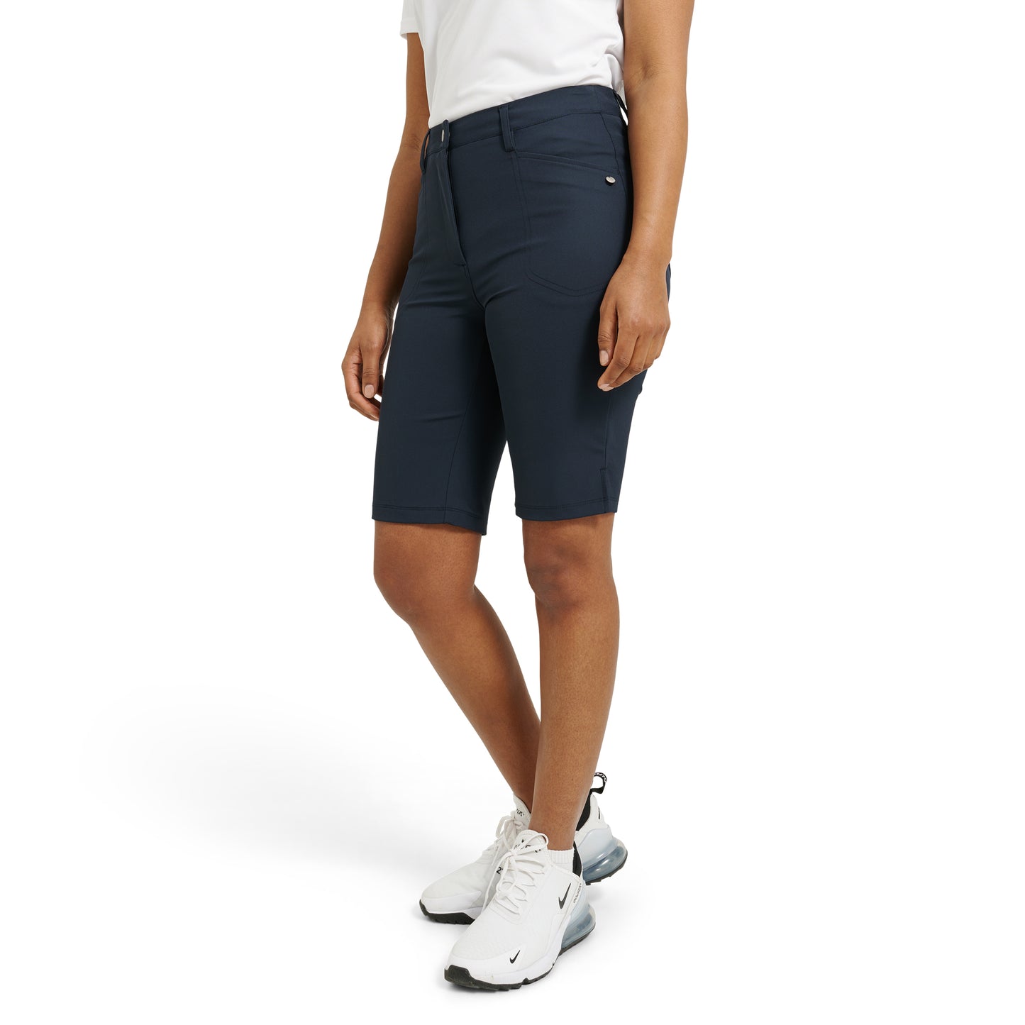 Abacus Ladies Elite City Shorts in Navy