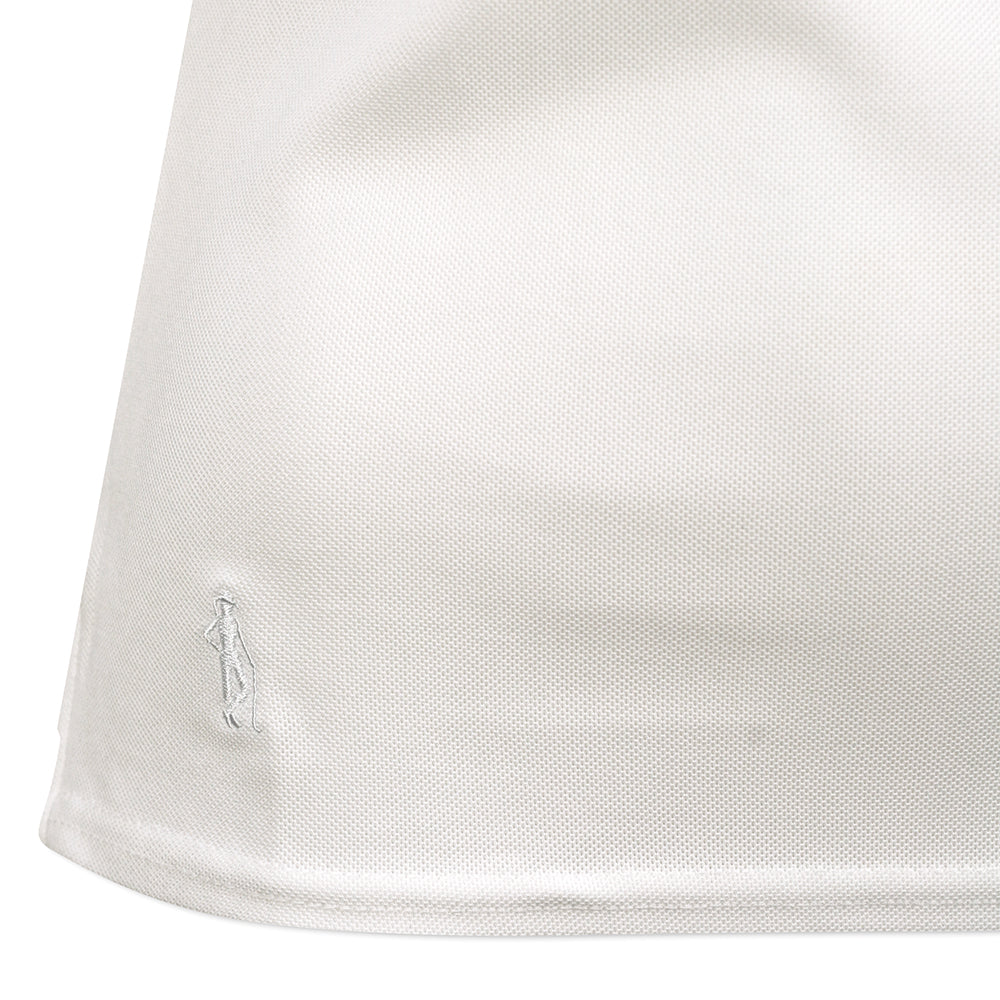 Glenmuir Ladies Short Sleeve Pique Polo with Stretch & UPF50+ in White