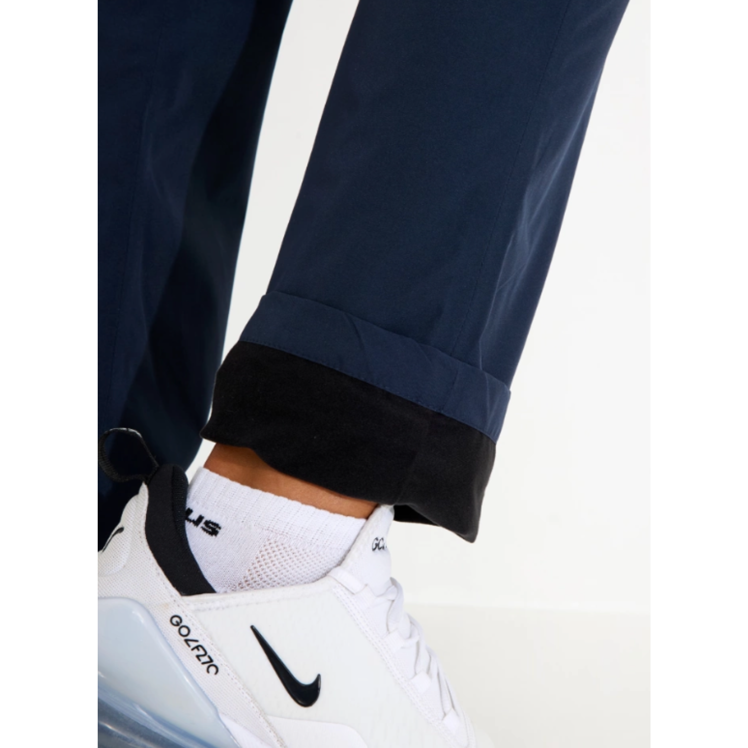 Abacus Ladies Warm Waterproof Trousers with Brushed Inner in Navy