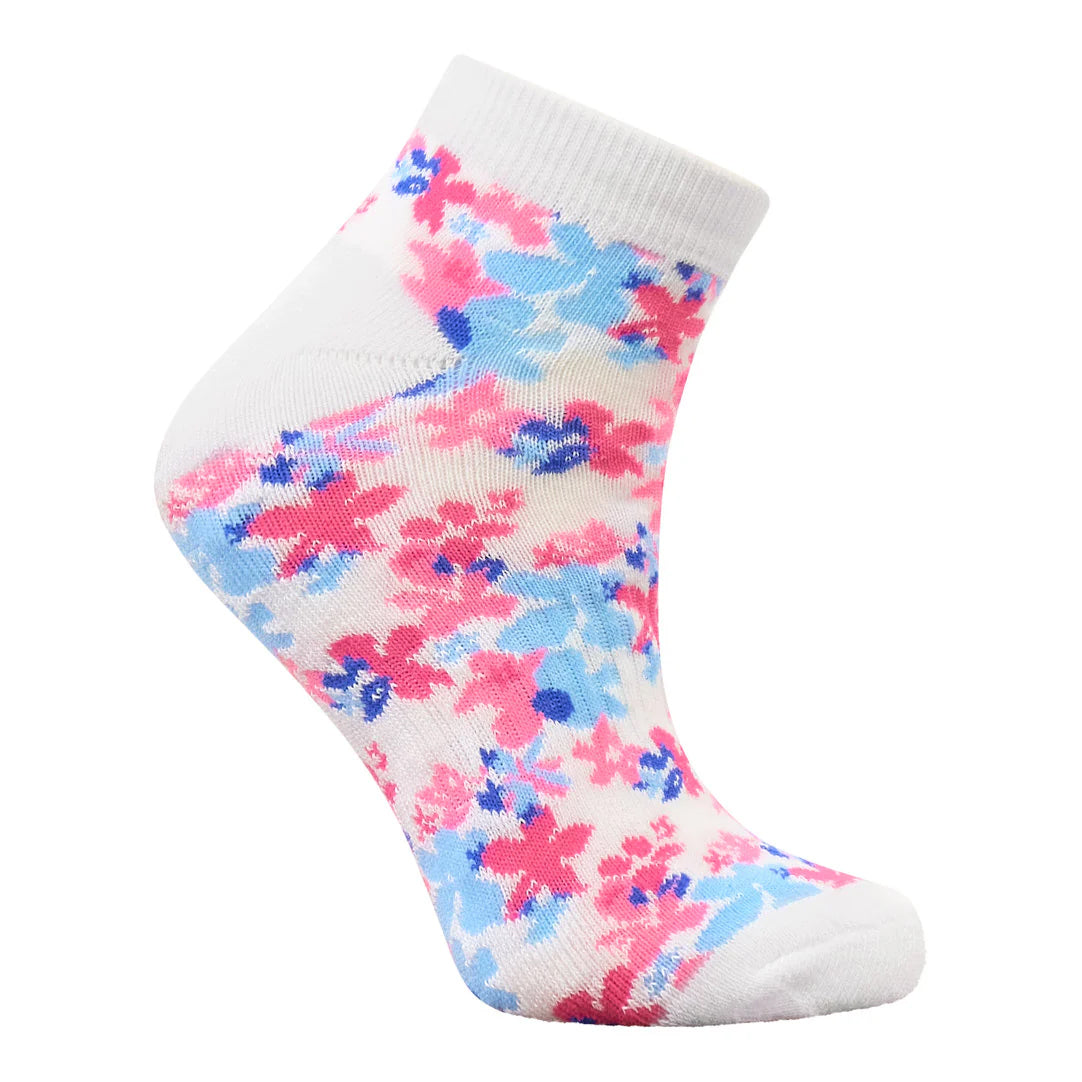 Surpizeshop Ladies 3 Pair Pack of Printed Golf Socks