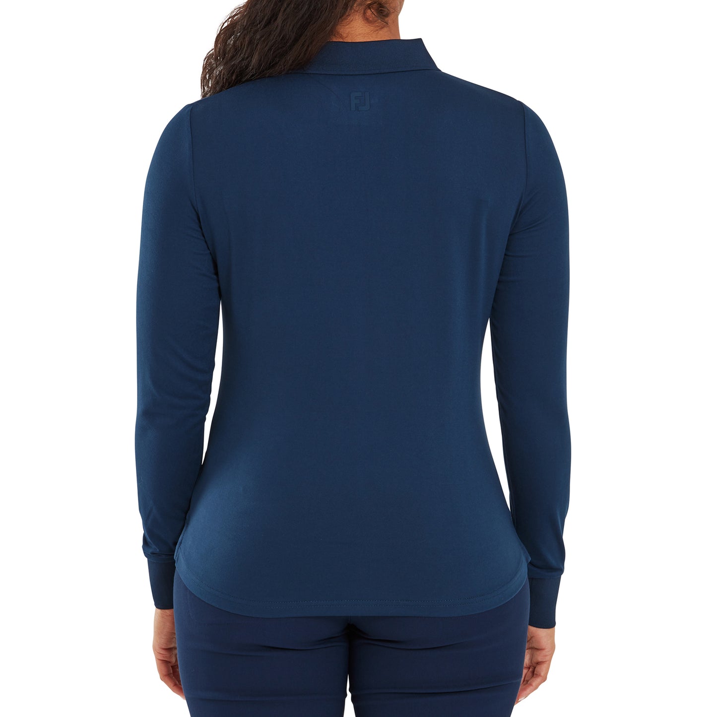 FootJoy Womens Soft-Stretch Thermal Long Sleeve Top in Navy