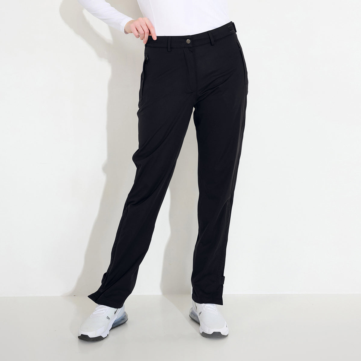 Abacus Ladies Rain Overtrousers in Black