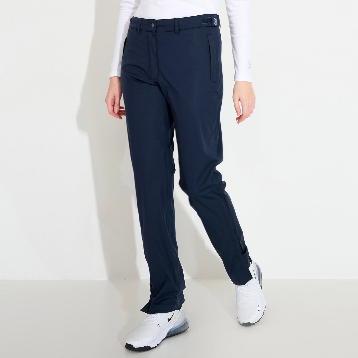Abacus Ladies Bounce Rain Over Trousers in Navy