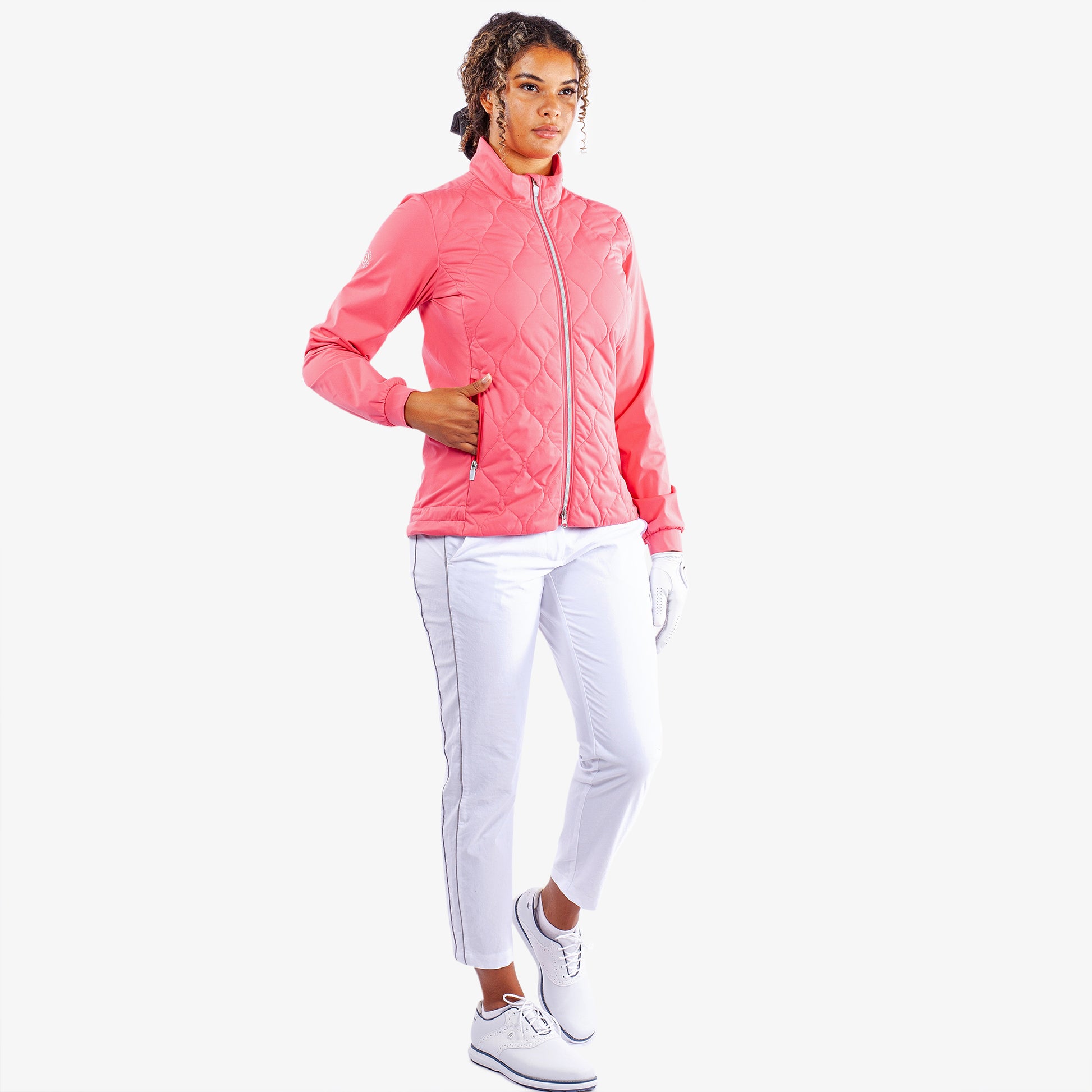 Galvin Green Ladies Quilted INTERFACE Jacket in Camelia Rose