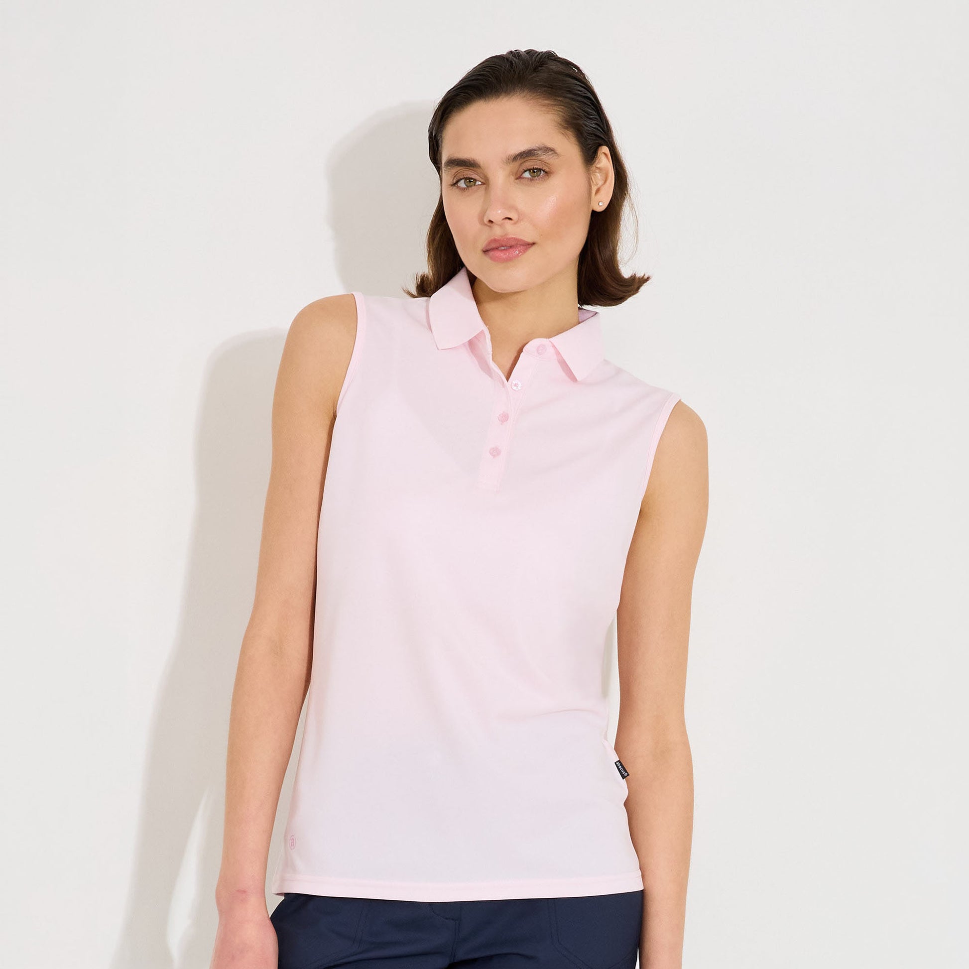 Abacus Ladies DryCool Sleeveless Polo- Chic Comfort on the Course