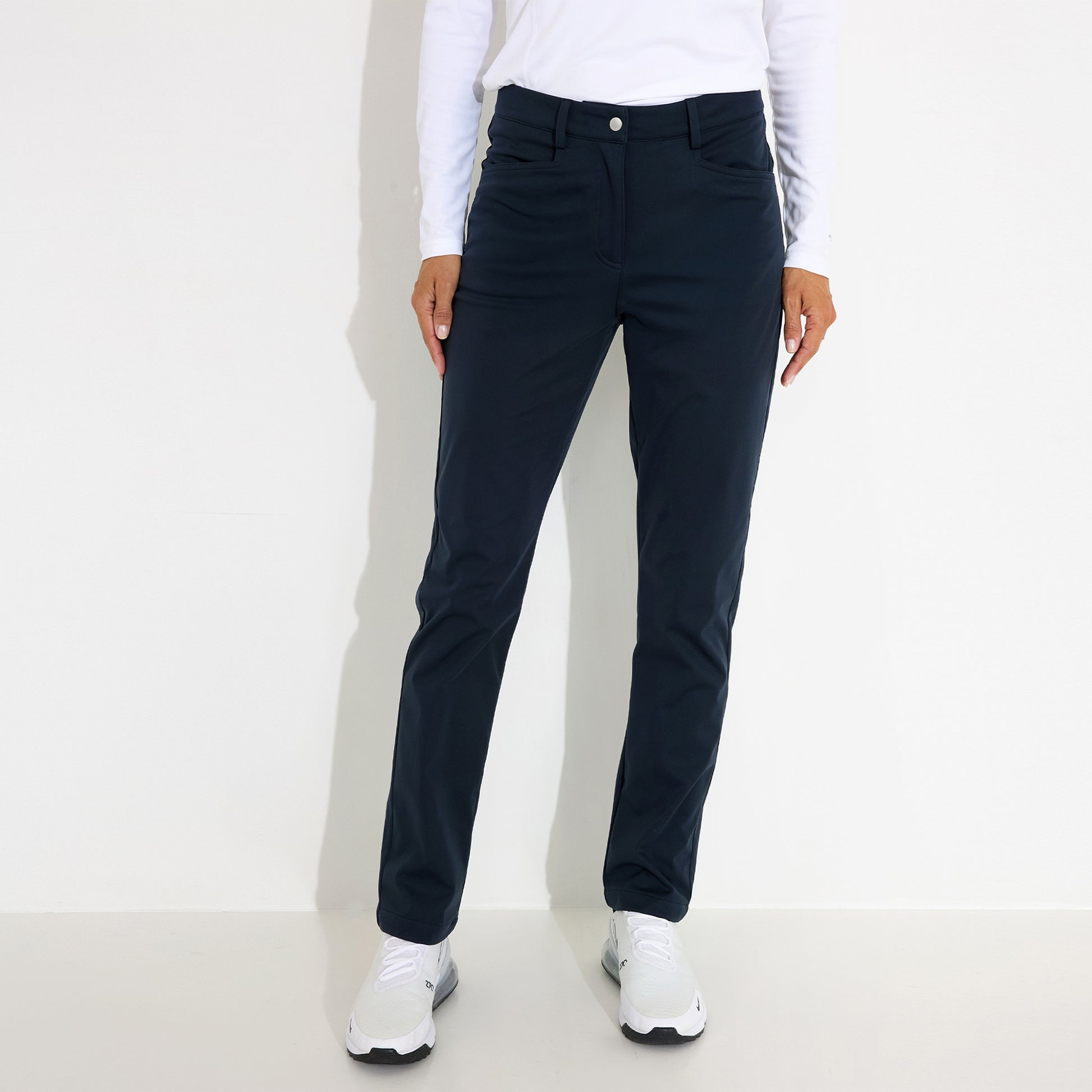 Abacus Ladies Softshell Trousers in Navy- Where Performance Meets Elegance