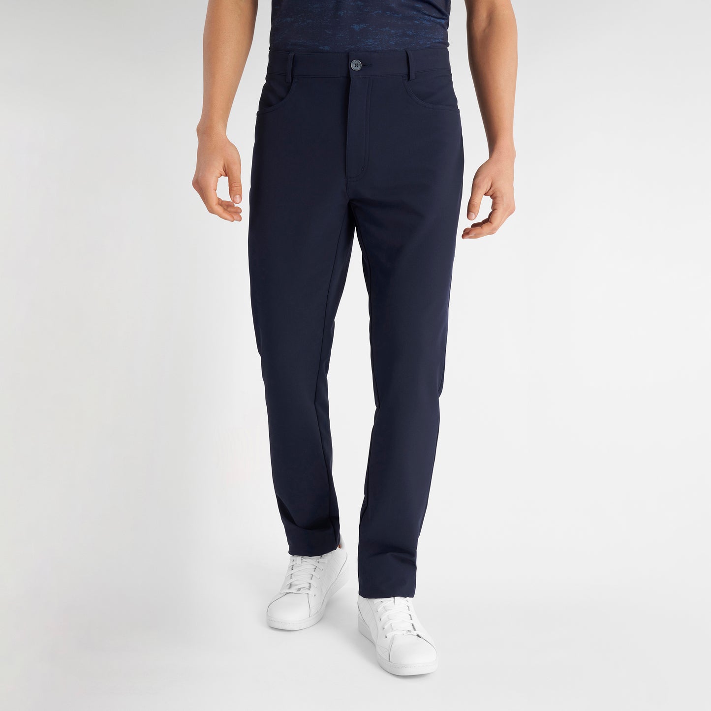 Calvin Klein Mens Navy Water Resistant Thermal Trouser