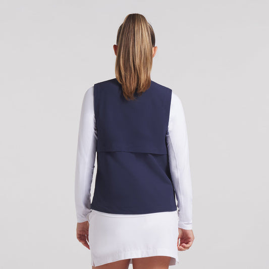 Puma Ladies Lightweight Gilet in Deep Navy