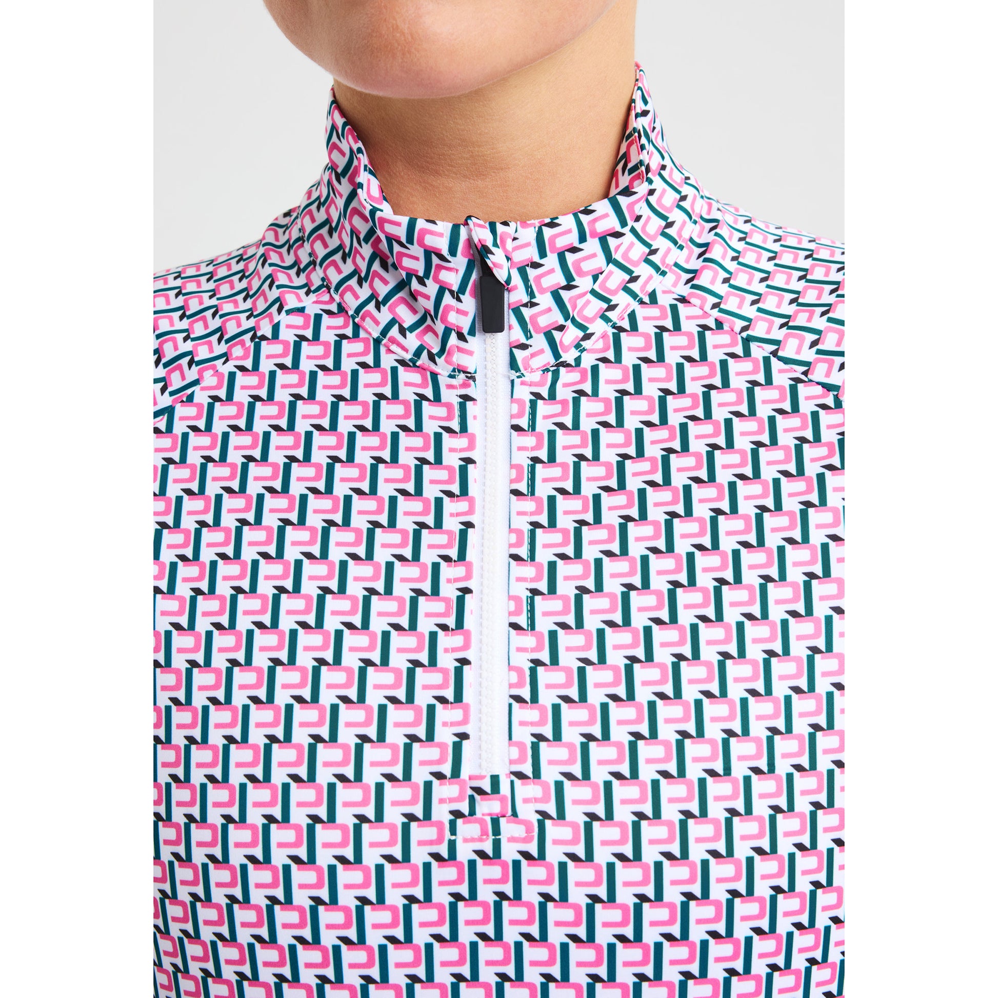 Rohnisch Ladies Lightweight Zip-Neck Top