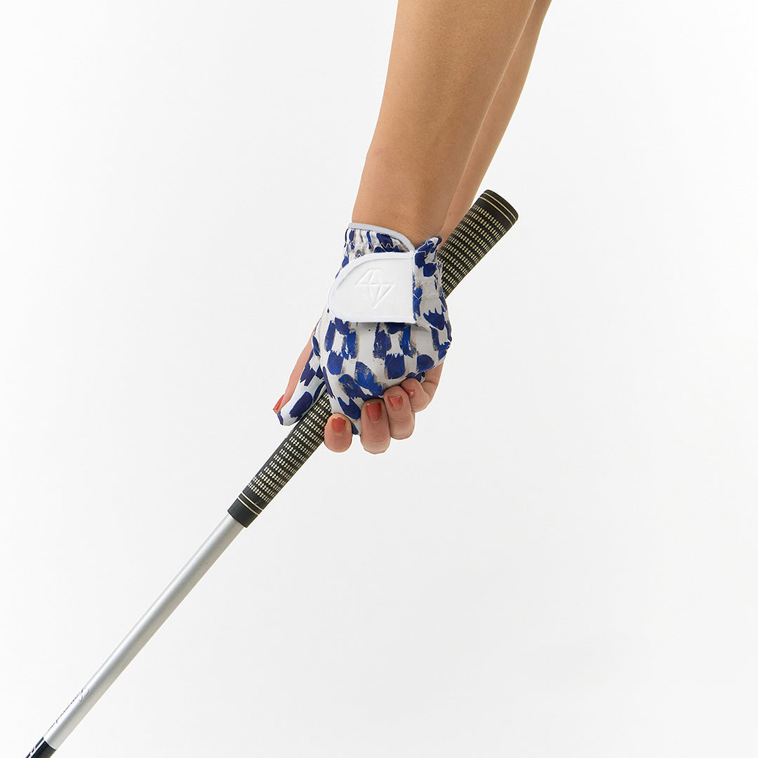 Pure Golf Ladies Divine Patterned Left Hand Comfort Glove in Sands of Time