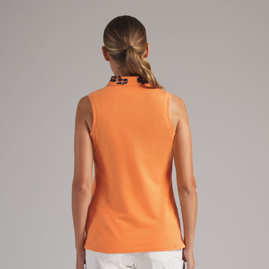 Puma Golf Ladies Cotton Blend Sleeveless Polo - Light, Cool & Designed To Move With You