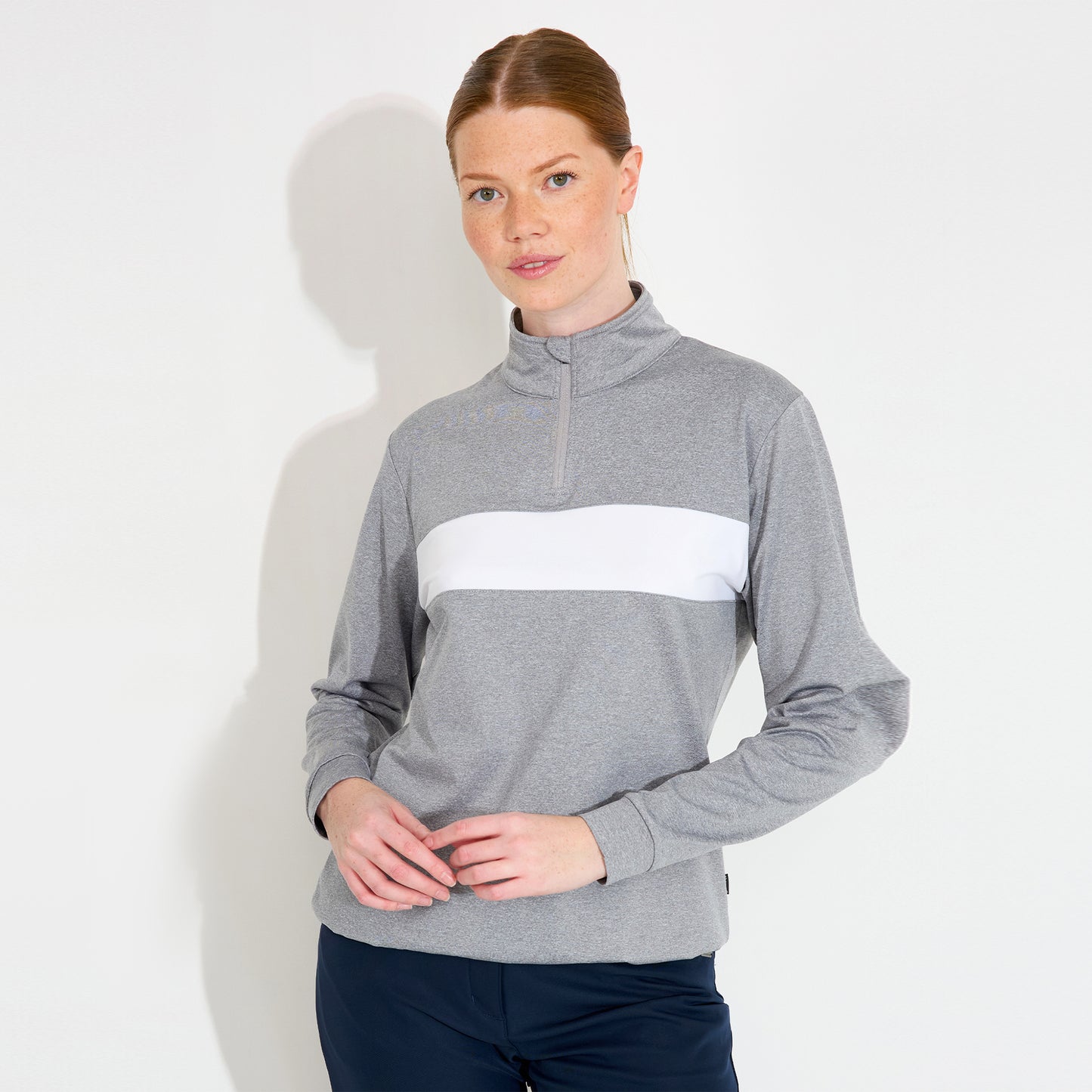 Abacus Ladies Colour Block Mid-Layer Top