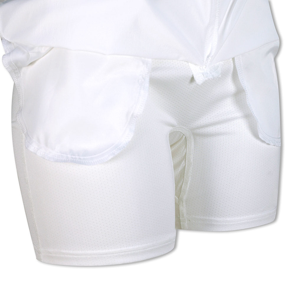 Rohnisch Ladies White Lightweight Straight Fit Stretch Skort