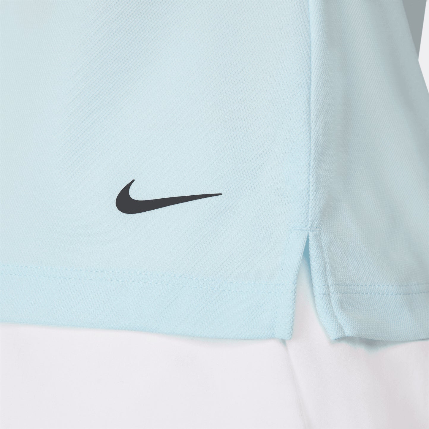 Nike Ladies Short Sleeve Dri-FIT Golf Polo in Glacier Blue