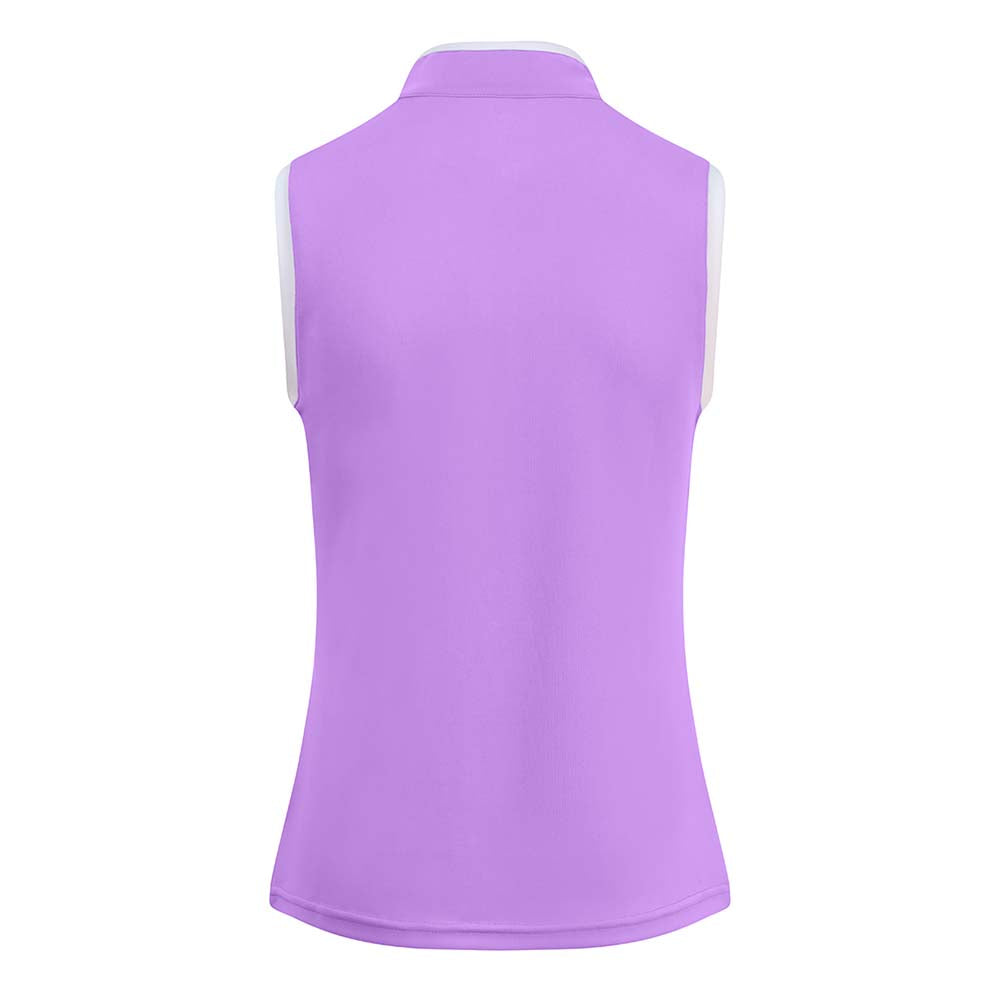 Lilac polo outlet neck