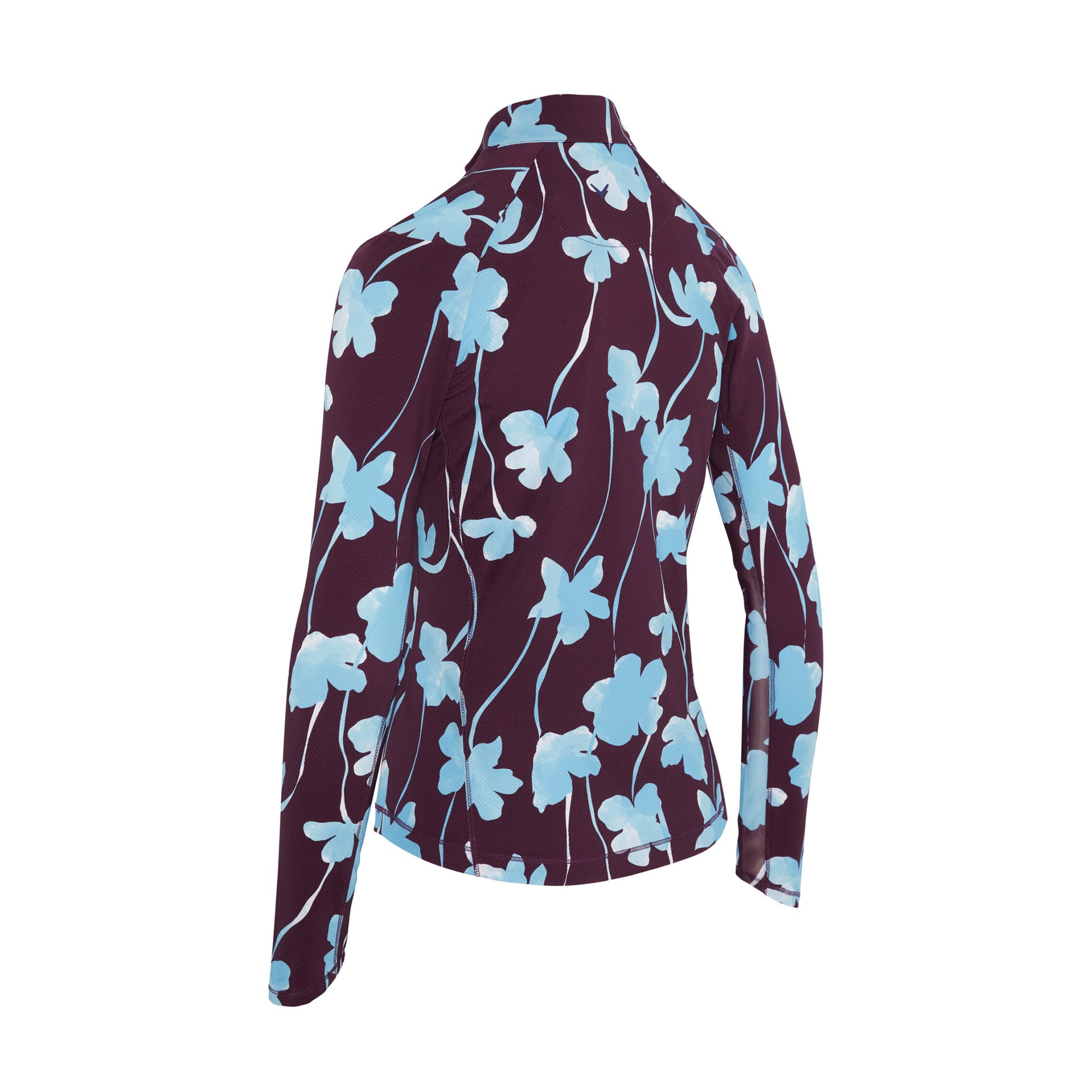Callaway Womens Golf Top with Bold Floral Print Design