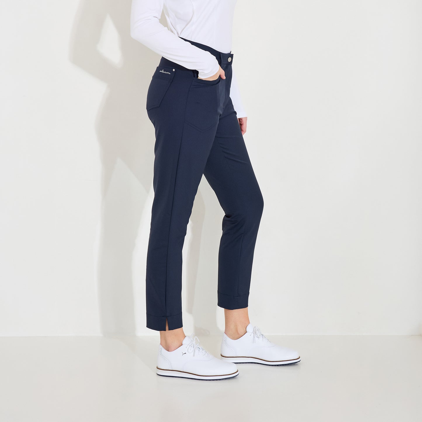 Abacus Ladies 7/8 Trousers in Navy