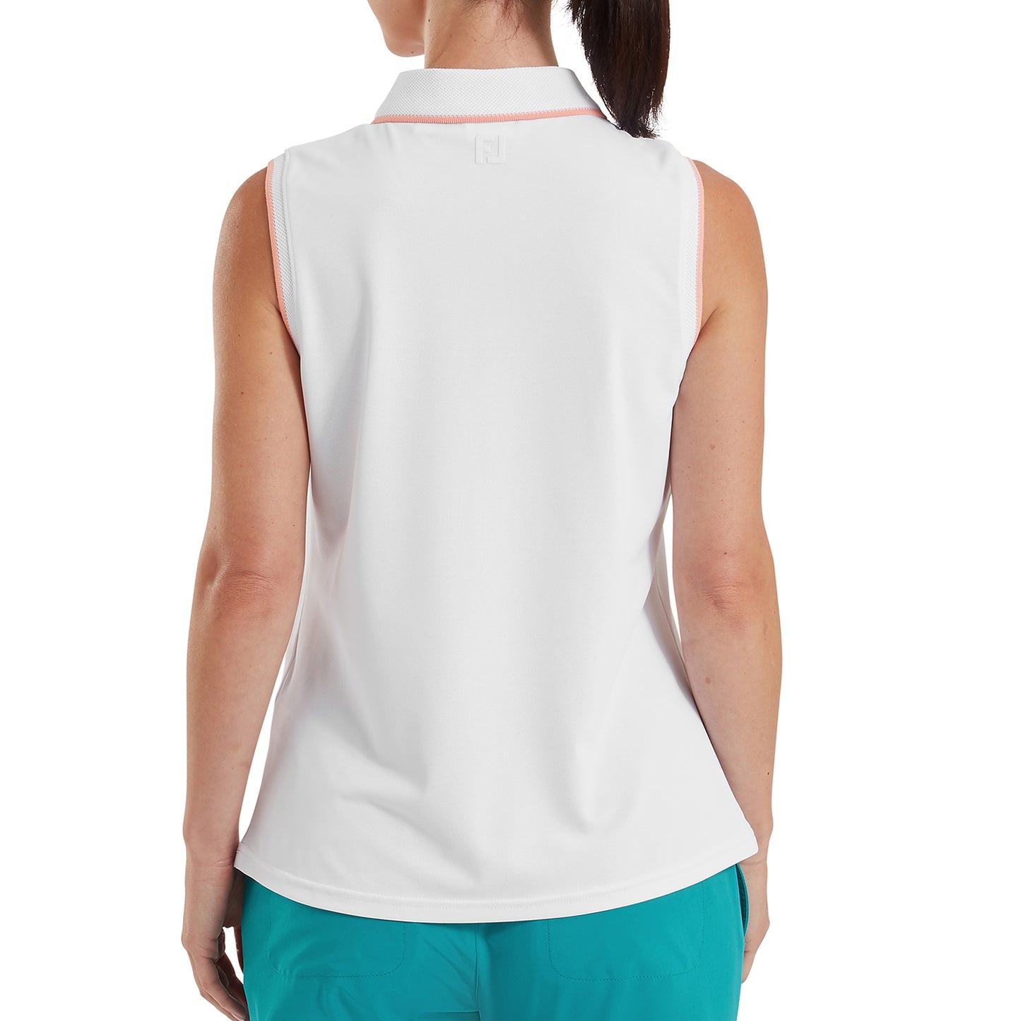 FootJoy Ladies Sleeveless Polo - Clean & Modern Style with Flattering Fit